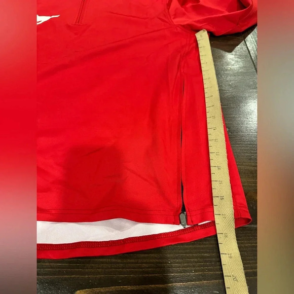 Calgary Stampeders TEAM ISSUED CFL Football Warm Up Performance Pullover - Picture 10 of 10